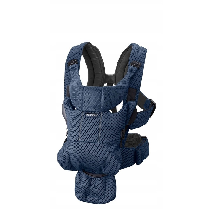 Marsupiu BabyBjorn Move, 3D-Mesh, granat, confortabil, usor de utilizat