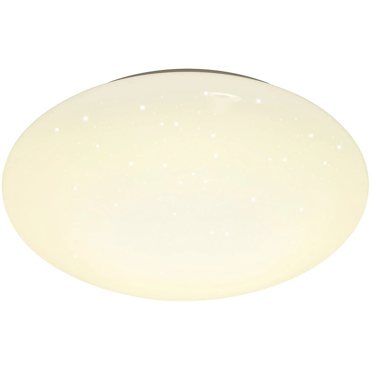 LED плафониера GOODHOME Leto, 8W, 1000 lm, 4000K, бял