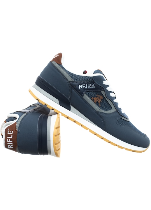 Férfi cipő, RIFLE JEANS, TITO RFM613H30/02 modell, sötétkék, kényelmes, kiváló minőségű anyagokból
