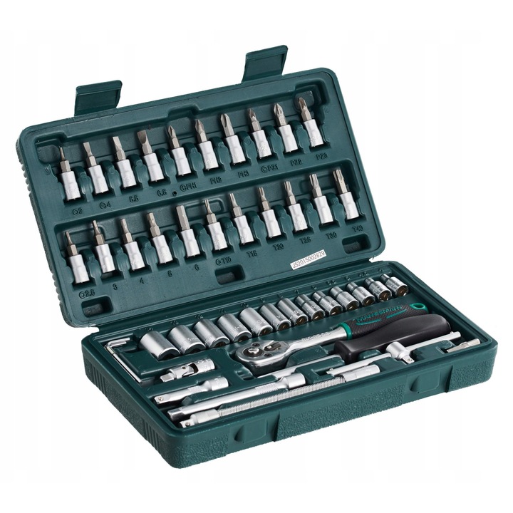 Set chei tubulare Bruder Mannesmann 46 piese 1/4' inch,