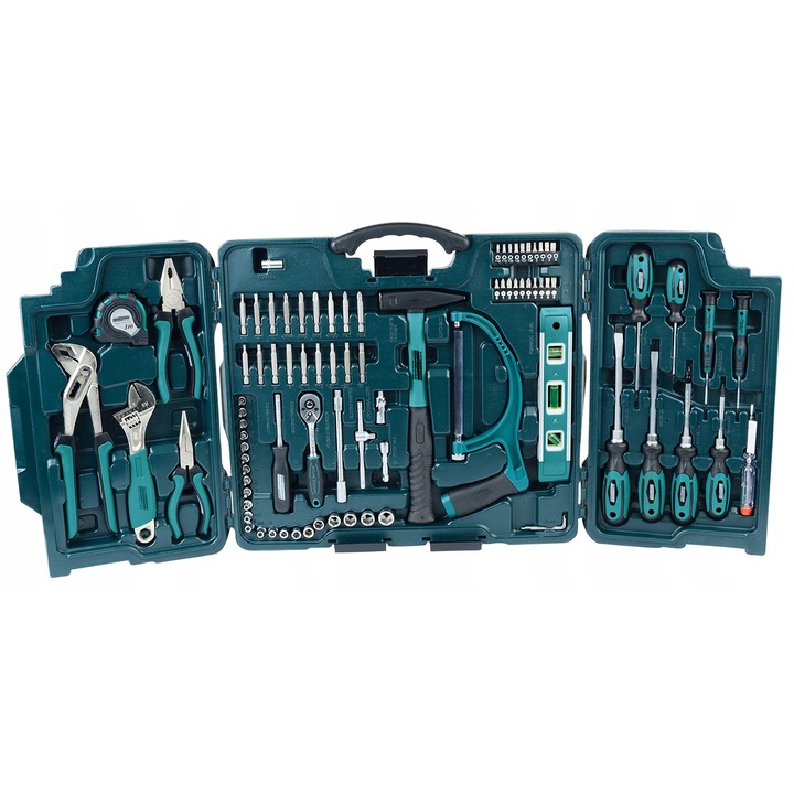 Set unelte Bruder Mannesmann M29085, 89 piese, diverse unelte, cutie pliabila