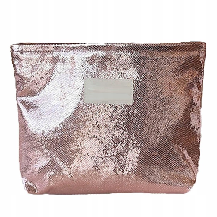 Kosmetica de calatorie Bubble, organizator pentru machiaj, roz, 26.6x21.8cm