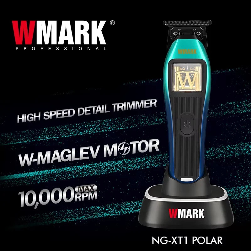 Trimmer profesional WMARK NG-XT1 Polar, motor W-Maglev 10.000RPM