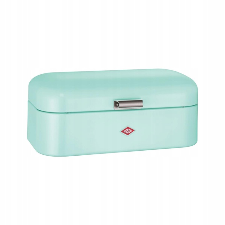 Cutie alimentara Wesco Grandy, mint, 22x42x17cm, cu ventilatie si maner stabil, set 1 buc.