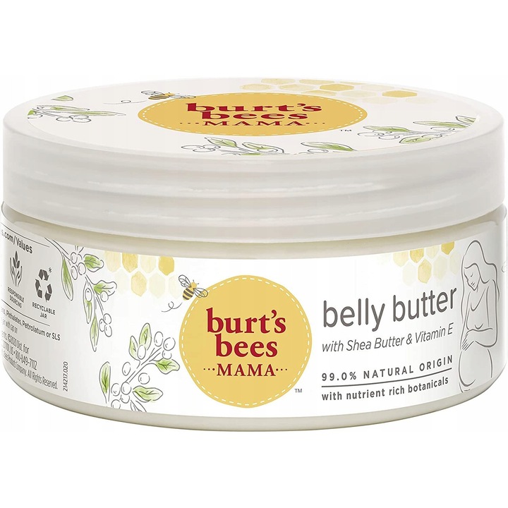 Testvaj, Burt's Bees, 185g, shea és jojoba