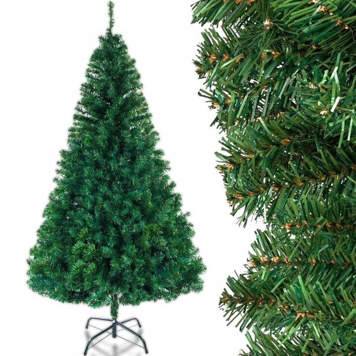 Brazi de Craciun Stazer, artificial, 180 cm, material PVC, usor de depozitat