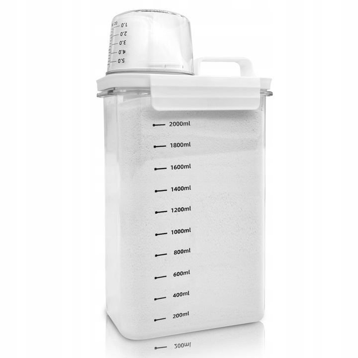 Élelmiszeres doboz, 2300ml, BPA-mentes, átlátszó, szivárgásmentes