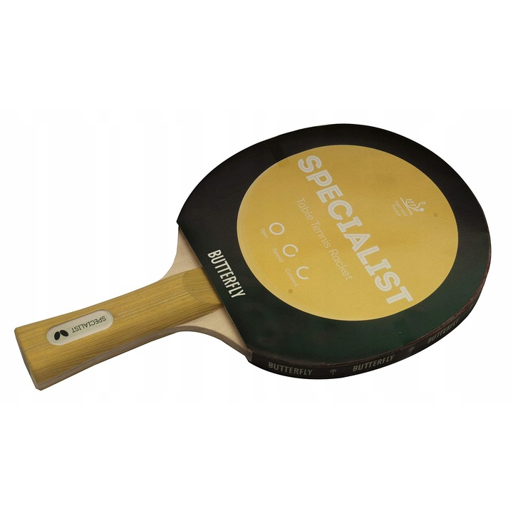 Paleta tenis de masa Butterfly Specialist cu guma LAGNUS 1,7 mm, 26x15x2cm, unisex