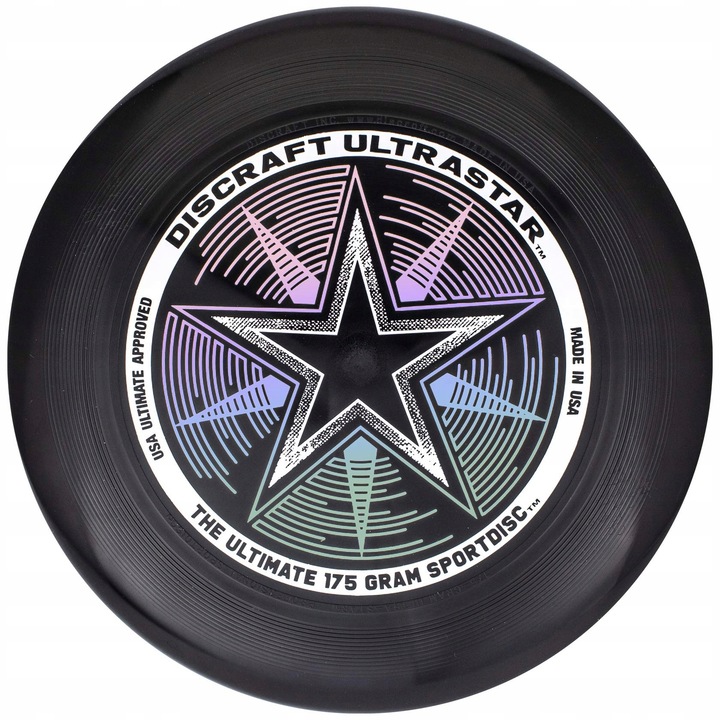 Dysk Discraft, 175g, plastic, negru, 27,5x27,5x4cm