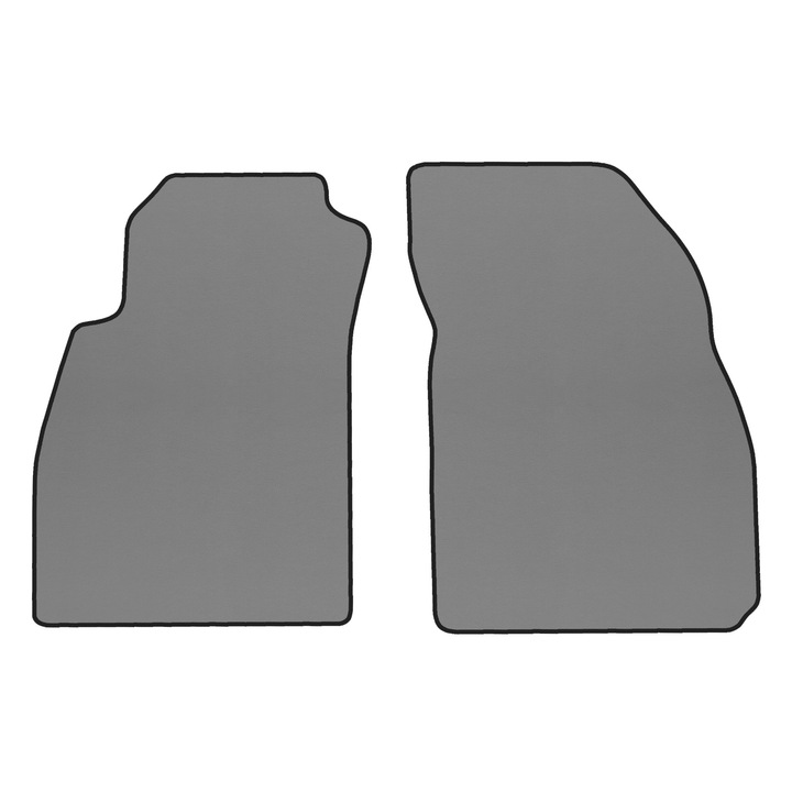 Auto Covorase podea - fata, F-CORE, pentru OPEL INSIGNIA I 07.08-12.17, Sedan, Kombi, Gri