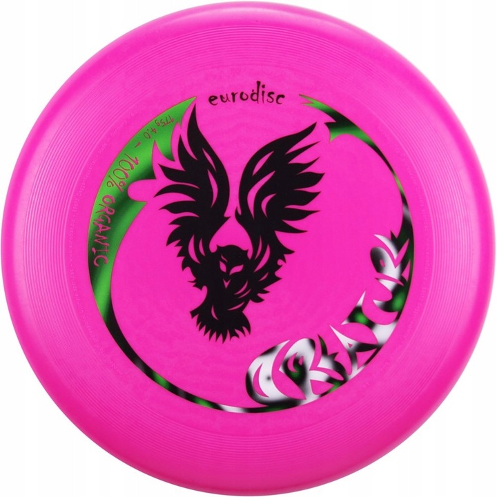 Frisbee Eurodisc 175g 4.0 Organic, roz, 28x28x4cm
