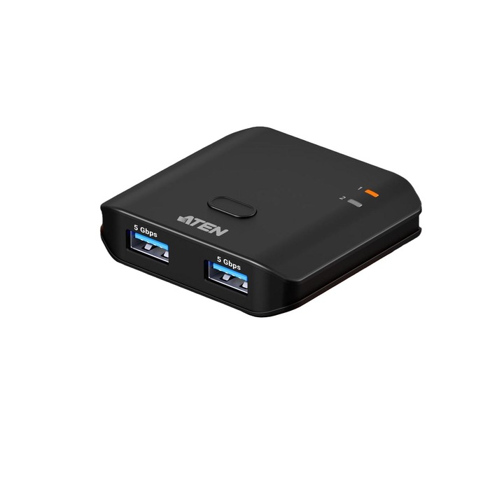 Hub USB ATEN US4322-AT 2x2, 4 porturi, activ, negru