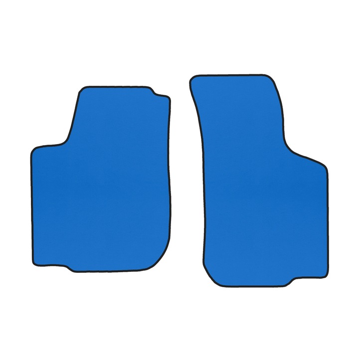 Auto Covorase podea - fata, F-CORE, pentru SKODA OCTAVIA I 09.96-01.04, Sedan, Kombi, Albastru