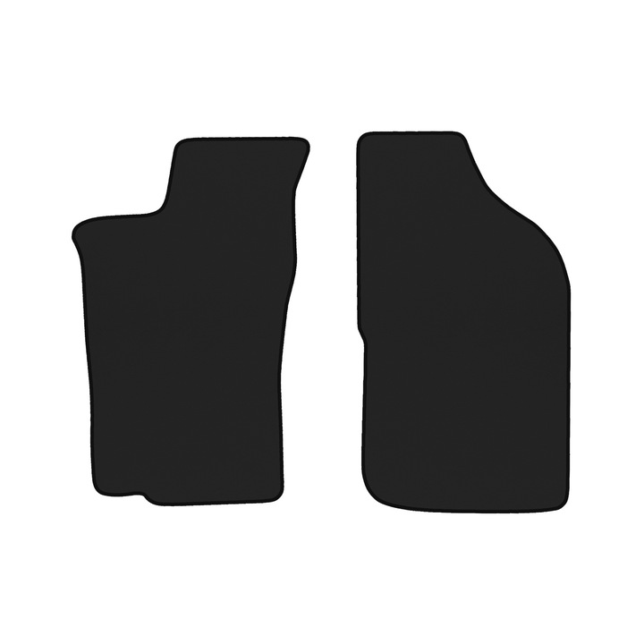 Auto Covorase podea - fata, F-CORE, pentru LANCIA DELTA II 06.93-09.99, Hatchback, Versiune 3 usi, Versiune 5 usi, Negru