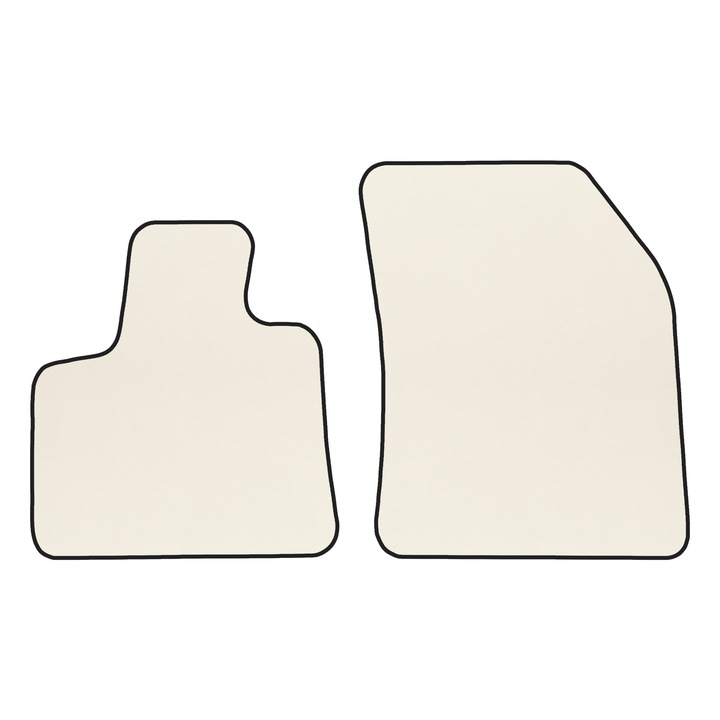 Auto Covorase podea - fata, F-CORE, pentru CITROEN C5 AIRCROSS 03.17-, Crossover SUV, Sampanie