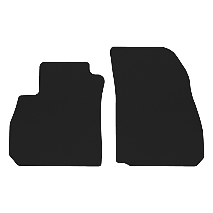 Auto Covorase podea - fata, F-CORE, pentru OPEL INSIGNIA II 01.17-, Sedan, Kombi, Negru