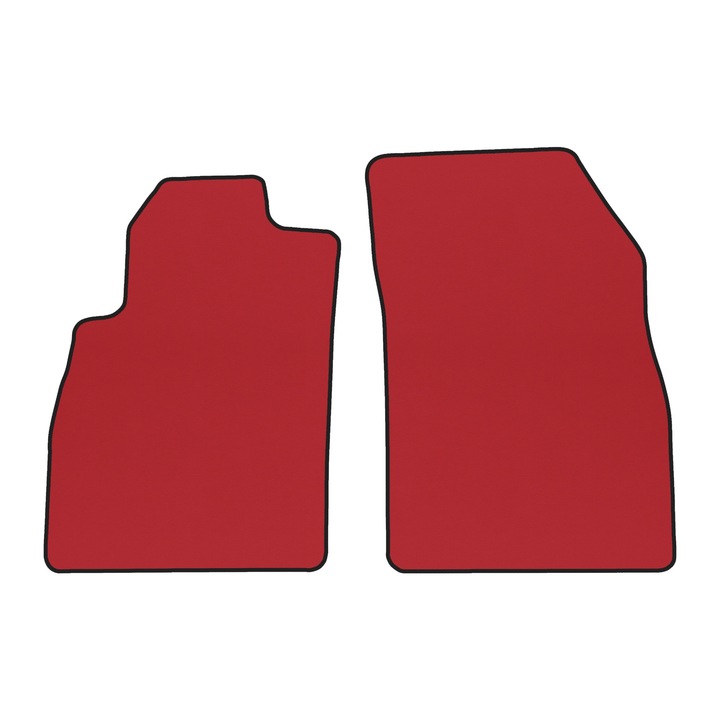 Auto Covorase podea - fata, F-CORE, pentru OPEL ASTRA IV (J) 12.09-12.15, Kombi, Hatchback, Rosu