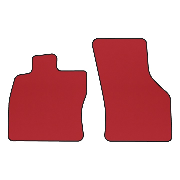 Auto Covorase podea - fata, F-CORE, pentru SKODA SUPERB III 01.16-, Sedan, Rosu