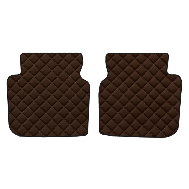 Covorase auto spate, F-CORE, ECO-PIELE Q, piele ecologică, maro, pentru VAN/MINIVAN