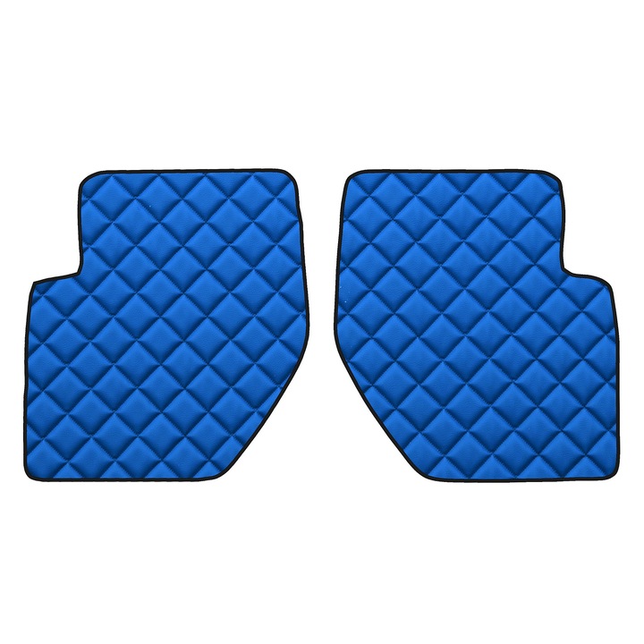 Covorașe podea spate F-CORE, ecopiele, albastru, coupe