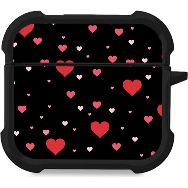 Husa casti Sonique pentru AirPods, silicon, protectie antisoc, multicolor