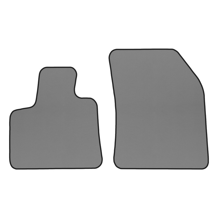 Auto Covorase podea - fata, F-CORE, pentru CITROEN C5 AIRCROSS 03.17-, Crossover SUV, Gri