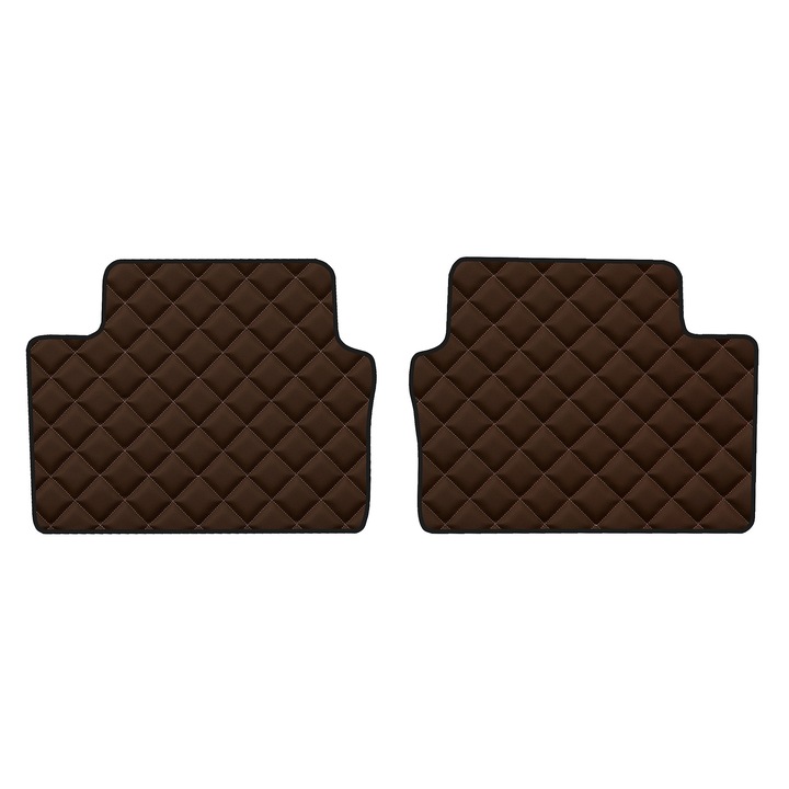 Auto Covorase podea - spate, F-CORE, pentru OPEL INSIGNIA I 07.08-12.17, Sedan, Kombi, Maro