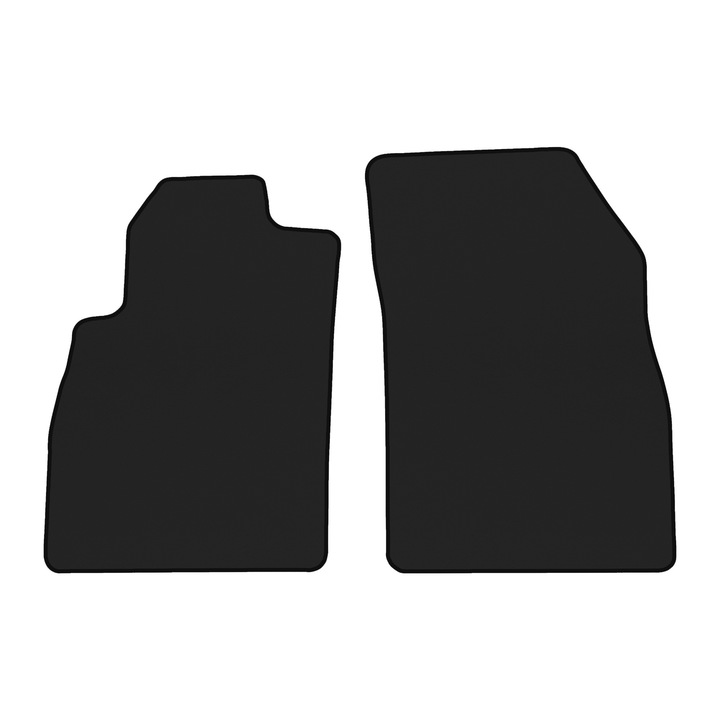 Auto Covorase podea - fata, F-CORE, pentru OPEL ASTRA IV (J) 12.09-12.15, Kombi, Hatchback, Negru