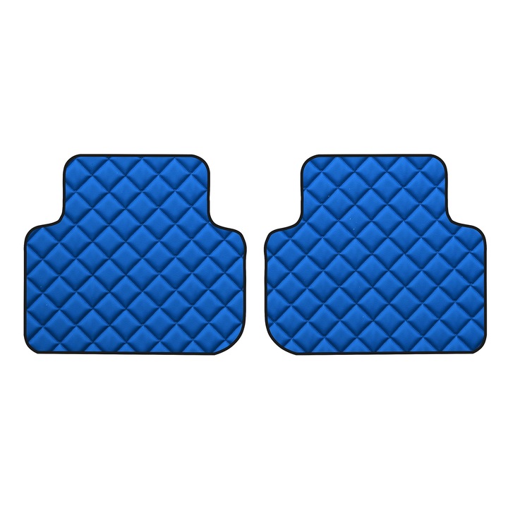 Covorașe podea spate, F-CORE, ECO-PIELE Q, albastru, 10mm