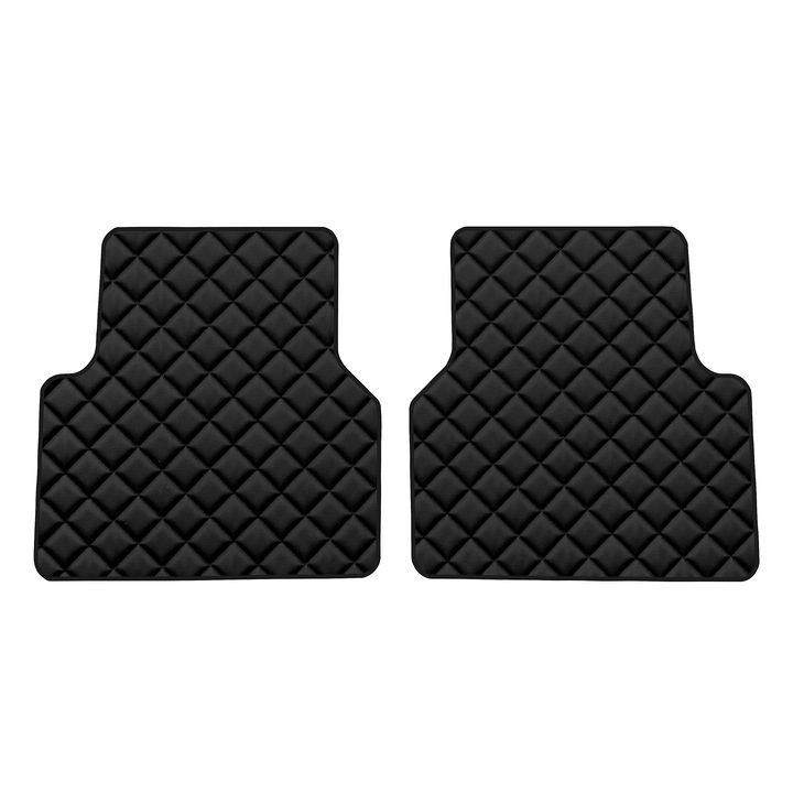 Auto Covorase podea - spate, F-CORE, pentru AUDI Q3 (8U) 01.11-12.18, Crossover SUV, Negru