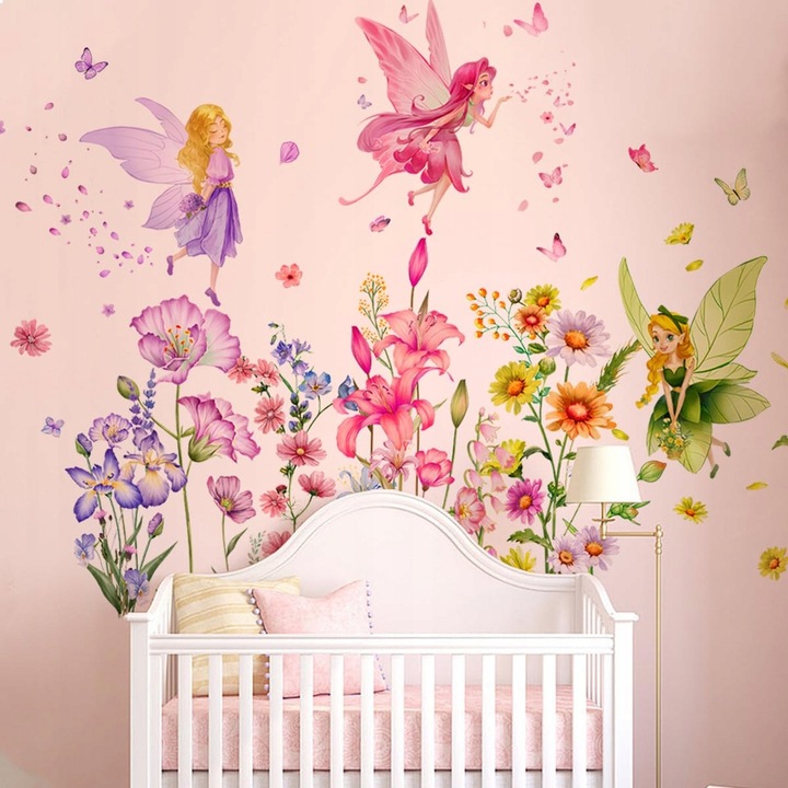 Sticker decorativ pentru perete, multicolor, 60x90cm