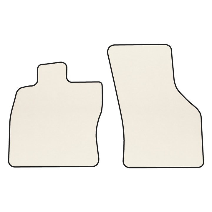 Auto Covorase podea - fata, F-CORE, pentru VOLKSWAGEN PASSAT B8 07.14-, Sedan, Kombi, Sampanie