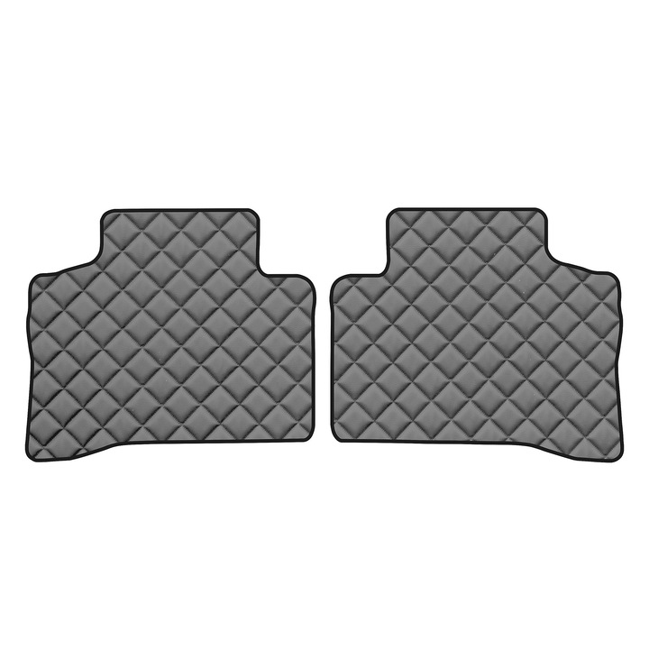 Covorașe podea spate, F-CORE, ECO-PIELE Q, gri, 10mm spumă poliuretanică, 900m piele sintetică