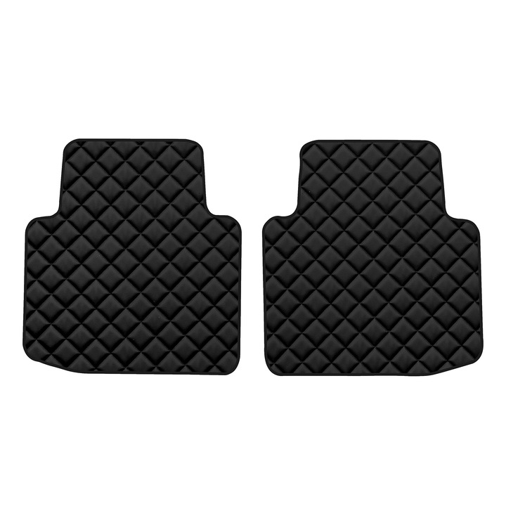 Auto Covorase podea - spate, F-CORE, pentru SKODA SUPERB III 01.16-, Sedan, Negru