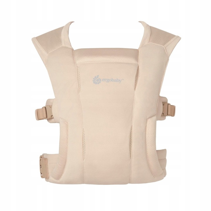 Marsupiu Ergobaby Embrace, ergonomic, 2 pozitii, crem, pentru nou-nascuti