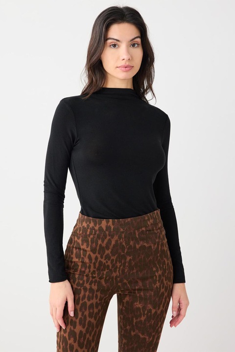 JIMMY KEY, Bluza slim fit, Negru