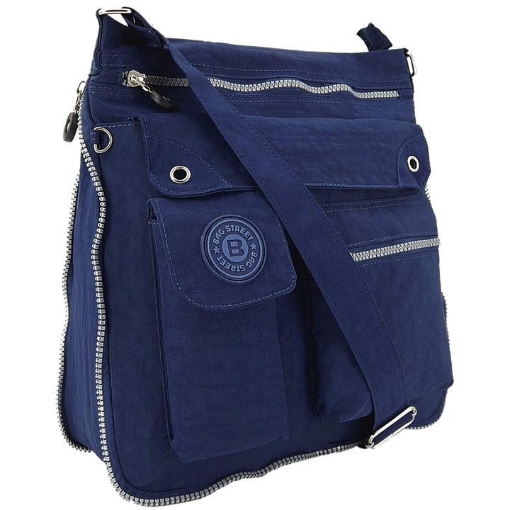 Ekavale női crossbody táska, vízálló, 29x11x33cm, sok rekesszel