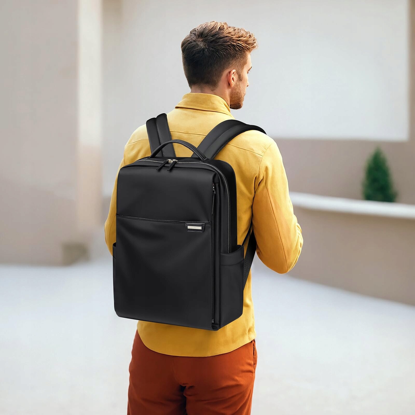 Rucsac laptop 16 inch, GOLF QUALITY, waterproof, unisex, negru