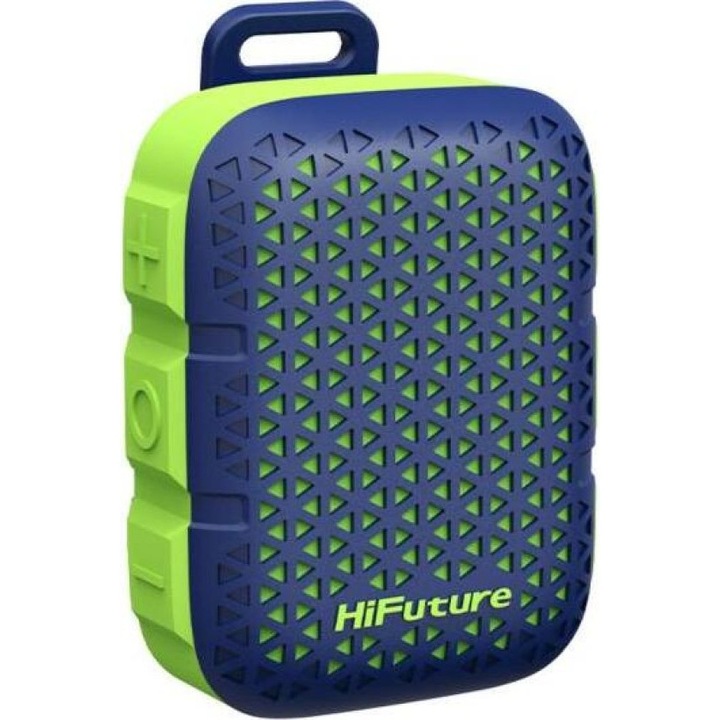 Boxa portabila HiFuture Pocket S, Bluetooth 5.4, 5W, IPX7, albastra