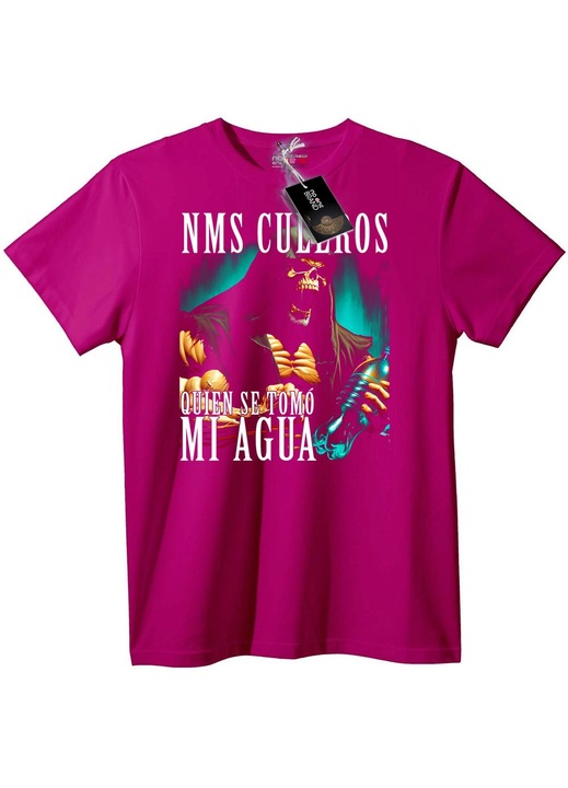 Tricou cu craniu și sete, Lila