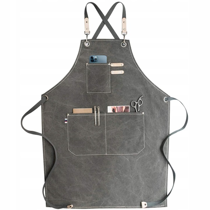 Fartuch bucatarie si gratar, regulabil, cu 2 buzunare, multicolor, universal