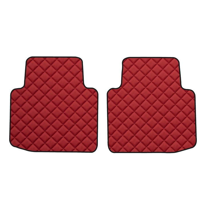Auto Covorase podea - spate, F-CORE, pentru SKODA SUPERB III 01.16-, Sedan, Rosu