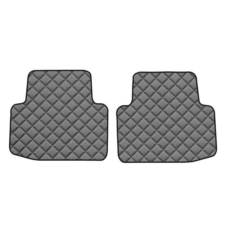 Auto Covorase podea - spate, F-CORE, pentru VOLKSWAGEN PASSAT B8 07.14-, Sedan, Kombi, Gri