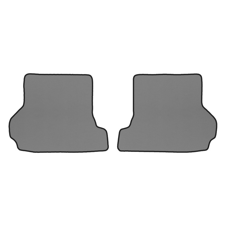 Covorașe podea - spate, F-CORE, ECO-PIELE S, Gri, 900m, set