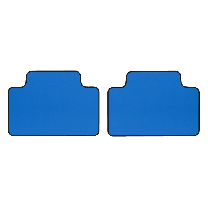 Covorașe podea spate F-CORE, ECO-PIELE S, albastru, pentru Jeep Grand Cherokee IV WK2, set