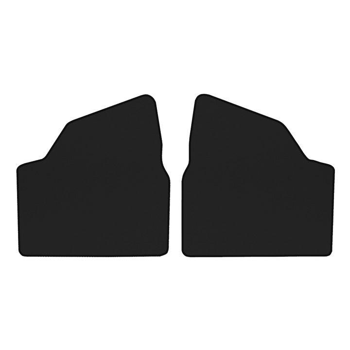 Covorașe podea - spate, F-CORE, eco-piele, negru, pentru Opel Corsa III (C) 09.00-06.06, set