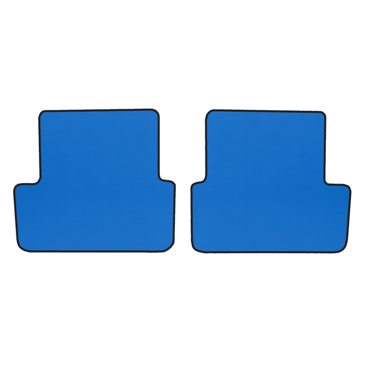 Covorașe auto podea - spate, F-CORE, ECO-PIELE S, Albastru, Sedan