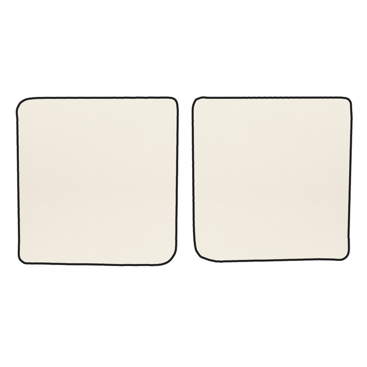 Covorașe podea spate F-CORE ECO-PIELE S, ecopiele, culoare sampanie, pentru SKODA OCTAVIA I Sedan/Kombi