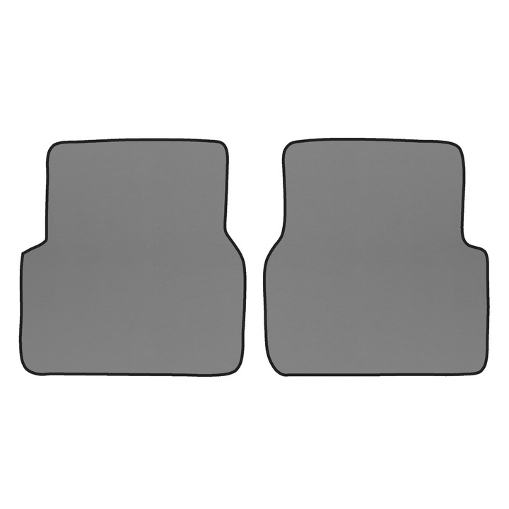 Covorașe auto spate F-CORE, piele ecologică, gri, compatibil Crossover SUV