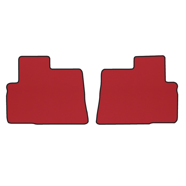 Автомобил Стелки за под – задни, F-CORE, за TOYOTA COROLLA VERSO II 07.04-12.09, ВАН МИНИВАН, 5 Местна версия, 7 Местна версия, Червено